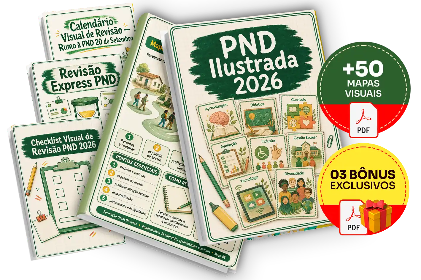 Mockup do Plano Completo do PND Ilustrada 2026